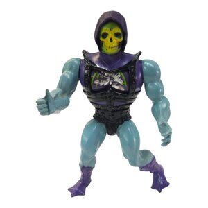 Masters of the Universe Battle Armor Skeletor Action Figure MOTU AS SHOWN 1983